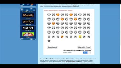 euromillions results checker spain